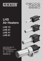 Leister LHS 41 S Instructions D'utilisation