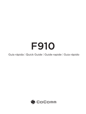 CoComm F910 Guide Rapide