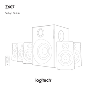 Logitech Z607 Mode D'emploi