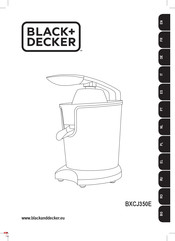 Black & Decker BXCJ350E Mode D'emploi