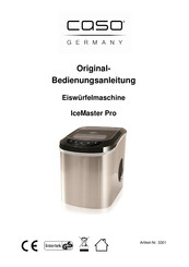 Caso Germany IceMaster Pro Mode D'emploi