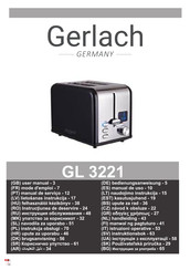 Gerlach GL 3221 Mode D'emploi