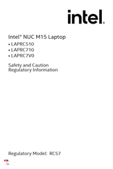 Intel NUC M15 Mode D'emploi