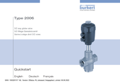 Burkert 2006 Mode D'emploi