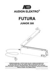 Audion Elektro FUTURA JUNIOR 300 Mode D'emploi