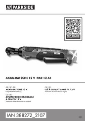 Parkside PAR 12 A1 Traduction Des Instructions D'origine