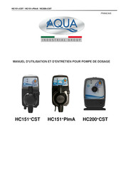 Aqua HC151+CST Manuel D'utilisation Et D'entretien