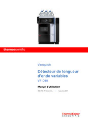 Thermofisher Scientific Vanquish VF-D40 Manuel D'utilisation