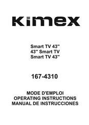 Kimex 167-4310 Mode D'emploi