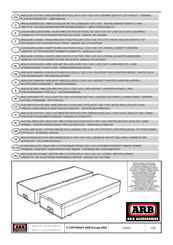 ARB 35-RDK1355 Manuel De L'utilisateur