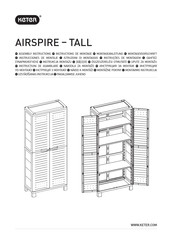 Keter AIRSPIRE - TALL Instructions De Montage