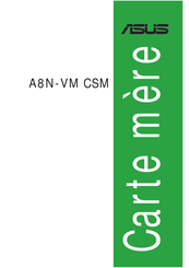 Asus A8N-VM CSM Mode D'emploi