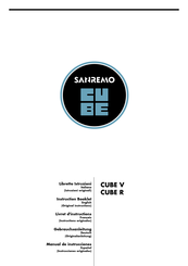 Sanremo CUBE R Livret D'instructions