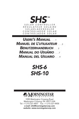 Morningstar SHS-10 Manuel De L'utilisateur