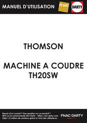 THOMSON CREATION TH20SW Manuel D'utilisation