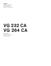 Gaggenau VG232CA Notice D'utilisation