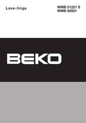 Beko WMB 50921 Instructions D'utilisation