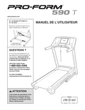 Pro-Form 590 T Manuel De L'utilisateur