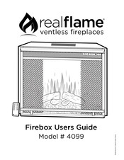 RealFlame Firebox 4099 Guide De L'usager