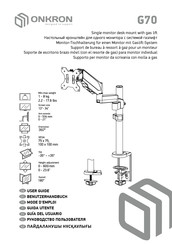 ONKRON G70 Mode D'emploi