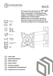 ONKRON M4S Mode D'emploi