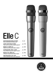 AKG Elle C Mode D'emploi