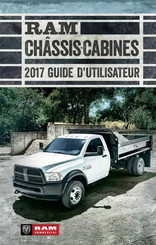 RAM Commercial ChAssis Cabines 2017 Guide D'utilisateur