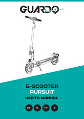 GUARDO E-SCOOTER Pursuit Mode D'emploi