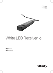 Somfy White LED Receiver io Notice