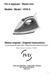 JVD VIVO II Notice Originale