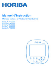 horiba LAQUA-ION2000 Manuel D'instruction
