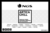 NGS ARTICA CHILL Mode D'emploi