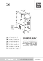 ims PRO PULSEMIG 400 CW Mode D'emploi