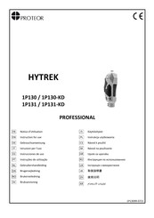 PROTEOR HYTREK 1P130 Notice D'utilisation