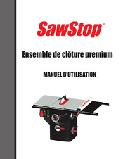 SawStop PCS Manuel D'utilisation