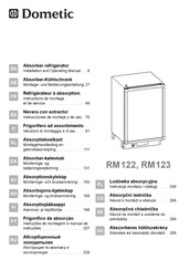 Dometic RM122 Instructions De Montage Et De Service