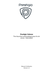 Prestigio Valenze PWO106RD Mode D'emploi