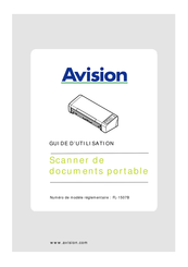 Avision AV100CS Guide D'utilisation