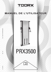 toorx PRX3500 Manuel De L'utilisateur