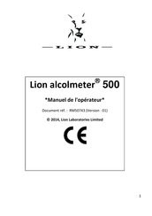 LION 500 Manuel De L'opérateur