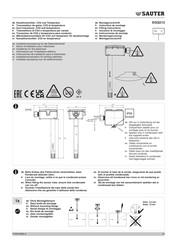 Sauter EGQ212 Instructions De Montage