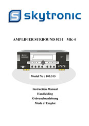 SKYTRONIC 103.313 Mode D'emploi