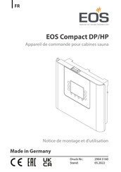 EOS Compact DP Notice De Montage Et D'utilisation