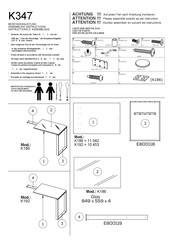 möbelando K347 Instructions D'assemblage