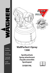 WAGNER WallPerfect I-Spray 1300 Mode D'emploi