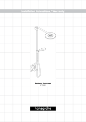 Hansgrohe Raindance Showerpipe 27192 Instructions D'installation