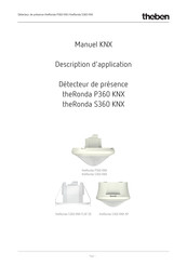 Theben theRonda S360 KNX Manuel D'application