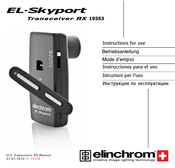 Elinchrom EL-Skyport RX 19353 Mode D'emploi