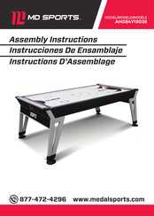 MD SPORTS AH084Y19038 Instructions D'assemblage