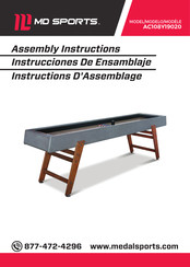 MD SPORTS AC108Y19020 Instructions D'assemblage